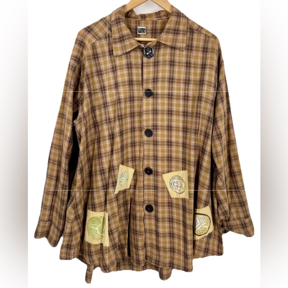 Vintage Blue Fish Quirky Tunic